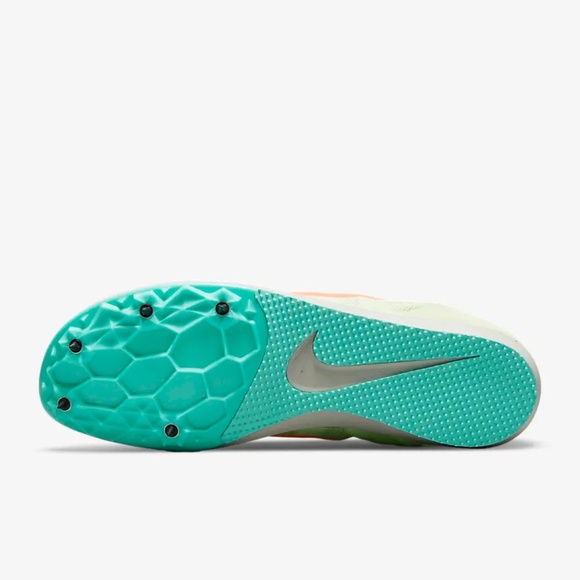 Nike Zoom Rival D Running Green Spike Shoes Men’s Size US 11.5 NWOB 907566-700* - Picture 4 of 6